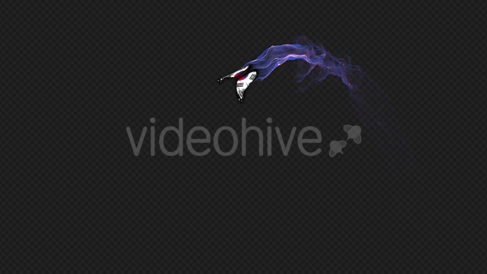 Korea South Flag Butterfly Gorgeous Particle Light Trailing Flying V3 HD Videohive 19539711 Motion Graphics Image 9