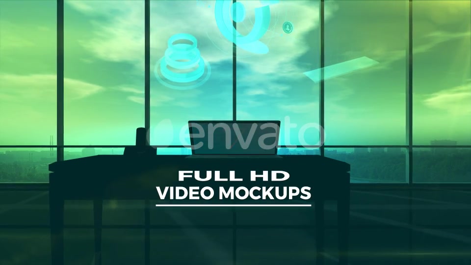 Laptop Mockups Presentation In The Office Videohive 22128481 Motion Graphics Image 11