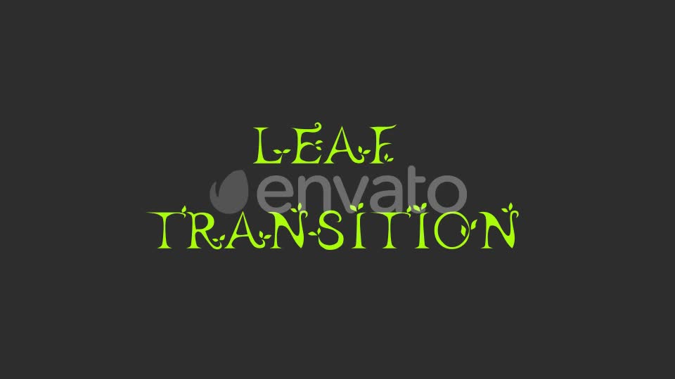 Leaf Transitions Videohive 23624500 Motion Graphics Image 1