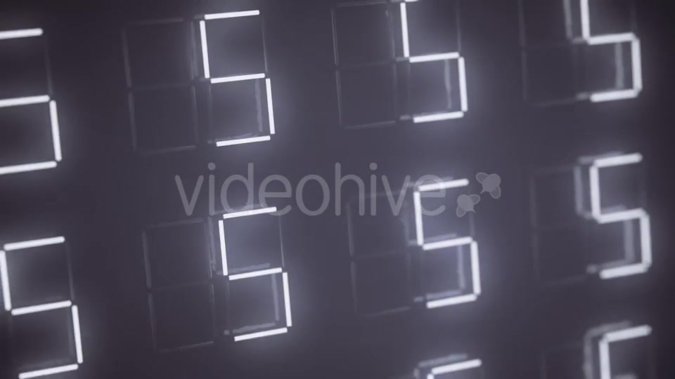 LED Array Countdown Videohive 10197200 Motion Graphics Image 6