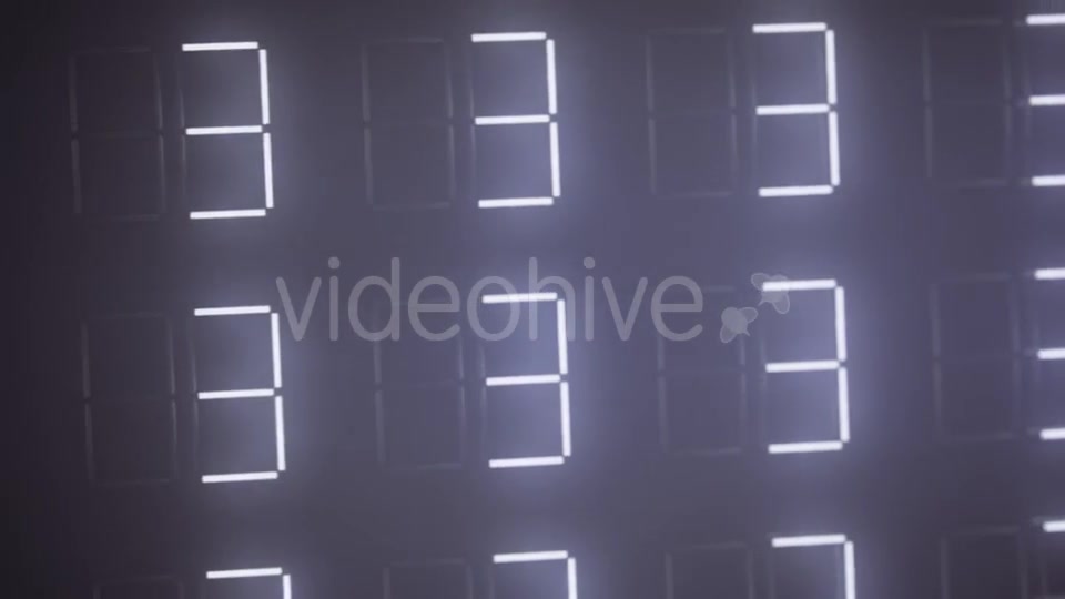 LED Array Countdown Videohive 10197200 Motion Graphics Image 8