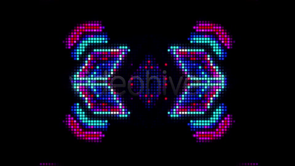 Led Remix VJ Loop Pack (4in1) Videohive 16936082 Motion Graphics Image 6