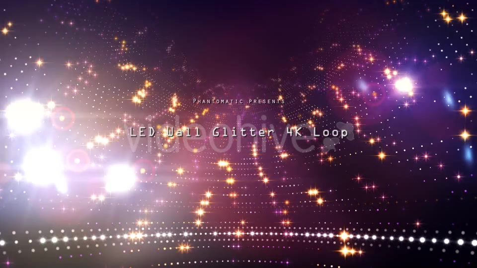 LED Wall Glitter 6 Videohive 19309591 Motion Graphics Image 4
