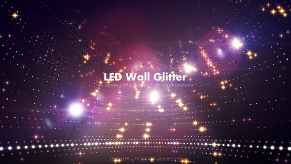 LED Wall Glitter 6 - Download 19309591 Videohive