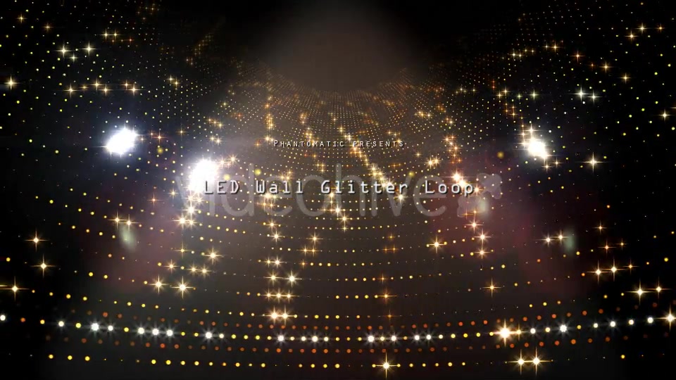 LED Wall Glitter Videohive 19235274 Motion Graphics Image 4
