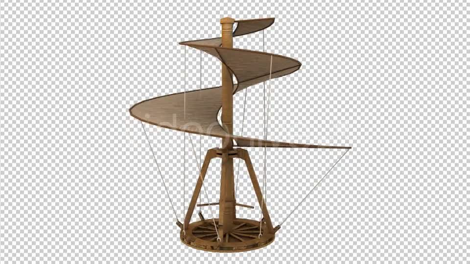 Leonardo Da Vinci`s Helicopter Videohive 17117890 Motion Graphics Image 1