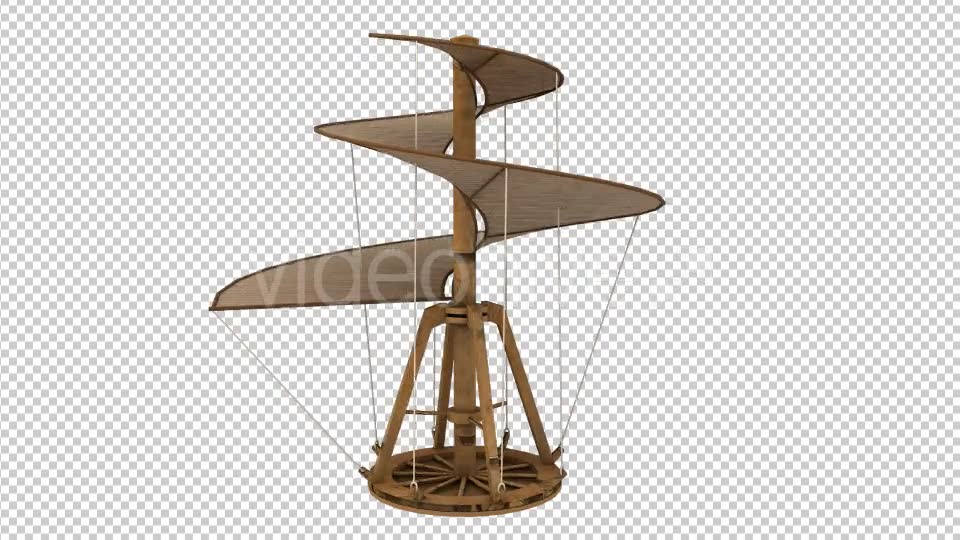 Leonardo Da Vinci`s Helicopter Videohive 17117890 Motion Graphics Image 6