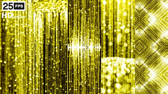 Light Falling Gold HD Pack - 22401653 Videohive Download