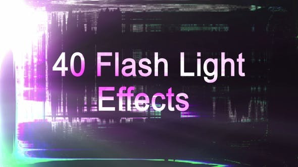 Light Flash Transitions Overlay Package - 23646666 Videohive Download