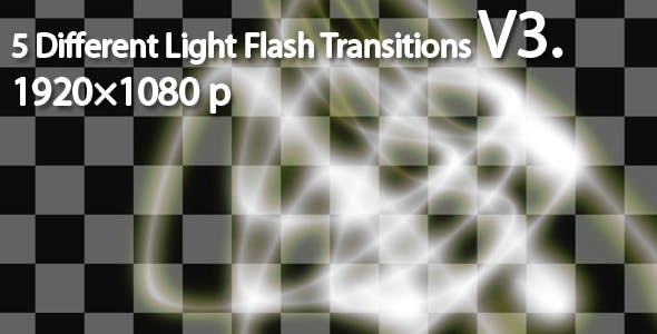 Light Flash Transitions V3 - Download Videohive 6218074