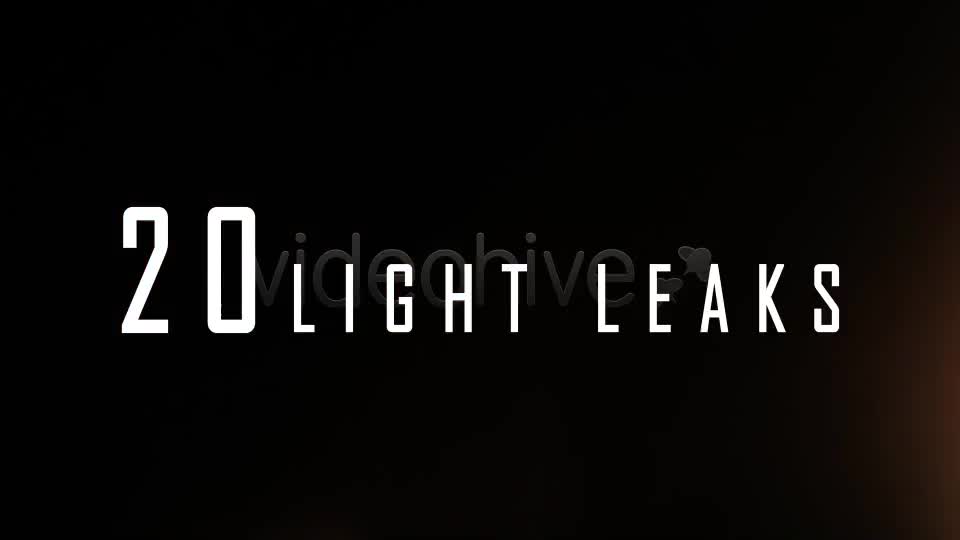 Light Leaks 2 Videohive 5111804 Motion Graphics Image 1