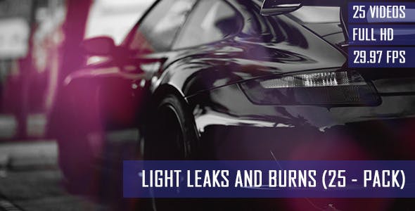 Light Leaks And Burns - Download 7850785 Videohive