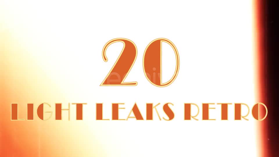 Light Leaks Retro Videohive 5130133 Motion Graphics Image 1