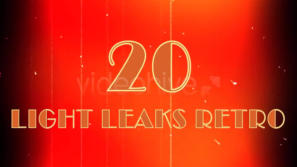 Light Leaks Retro Videohive 5130133 Motion Graphics Image 3