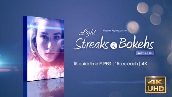 Light Streaks and Bokehs vol.1 - 16179761 Videohive Download