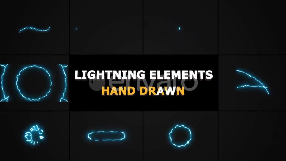 Lightning Elements Videohive 23442703 Motion Graphics Image 2