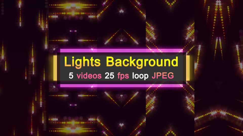 Lights Background 5 Pack Videohive 20569400 Motion Graphics Image 3