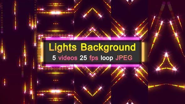 Lights Background 5 Pack - Download Videohive 20569400