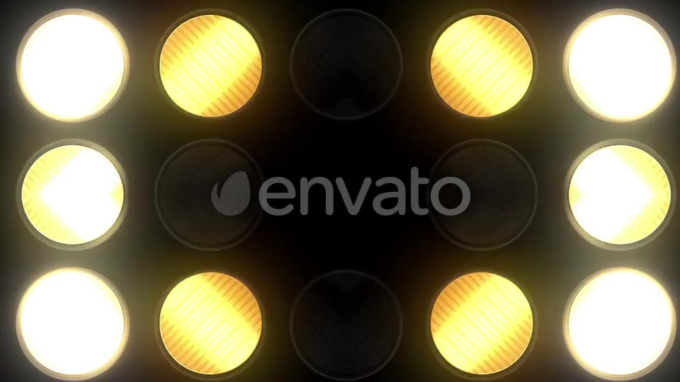 Lights Bulbs Flashing Videohive 23594331 Motion Graphics Image 2