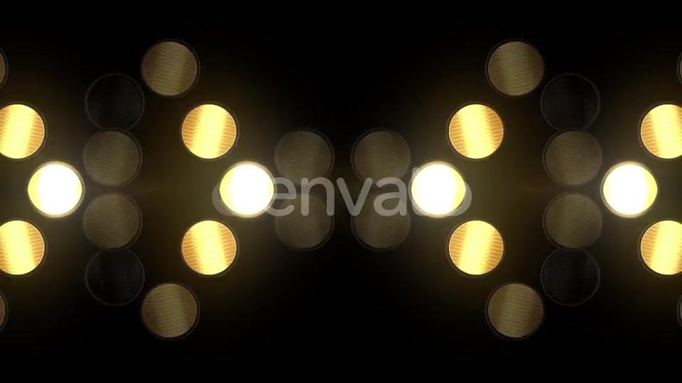 Lights Bulbs Flashing Videohive 23594331 Motion Graphics Image 5