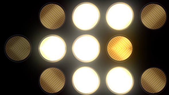 Lights Bulbs Flashing - Videohive 23594331 Download