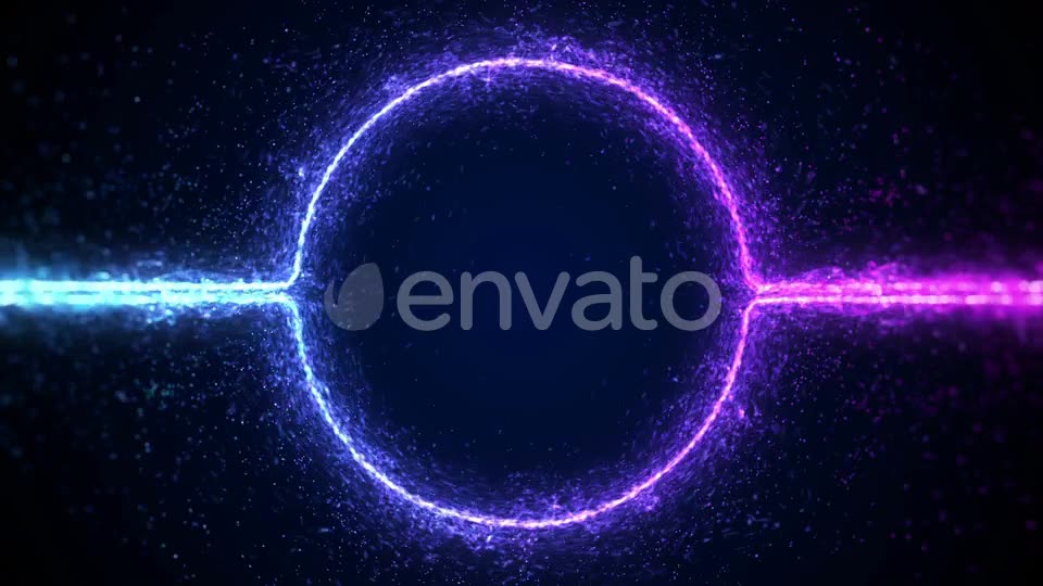 Lights Particle Tech Circle Background Videohive 24381805 Motion Graphics Image 2