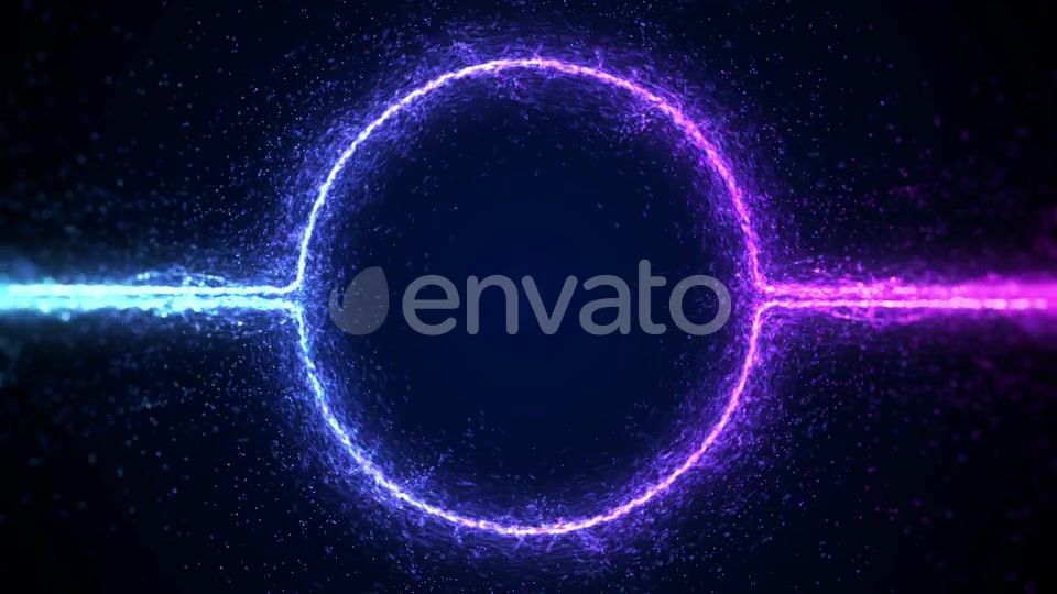 Lights Particle Tech Circle Background Videohive 24381805 Motion Graphics Image 4