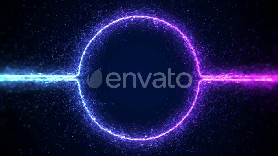 Lights Particle Tech Circle Background Videohive 24381805 Motion Graphics Image 5