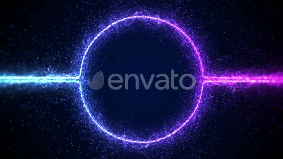 Lights Particle Tech Circle Background Videohive 24381805 Motion Graphics Image 6