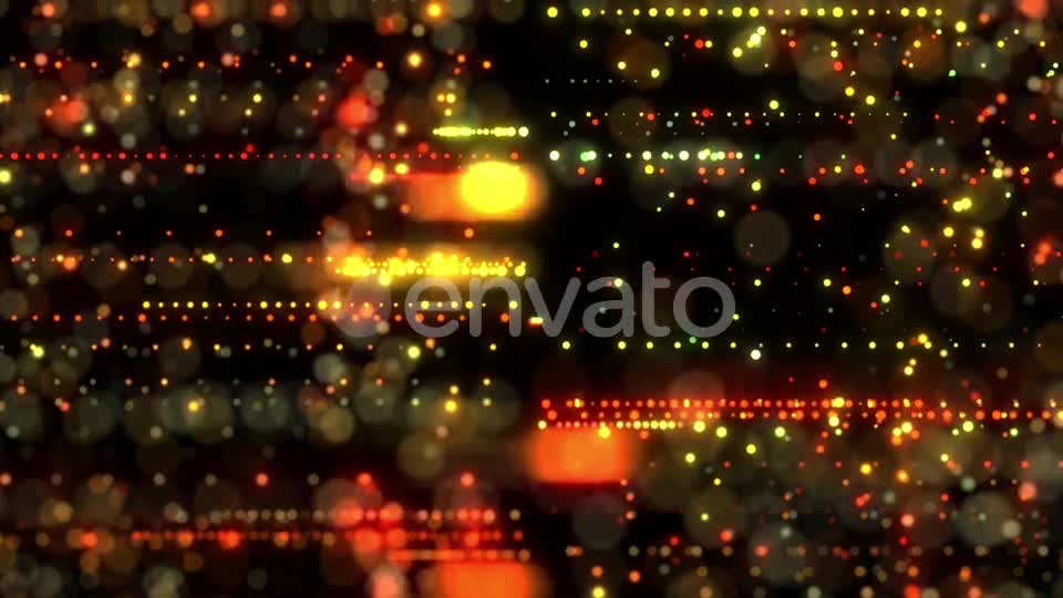 Linear Particles And Bokeh Flowing Seamless Loop Videohive 23015639 Motion Graphics Image 1