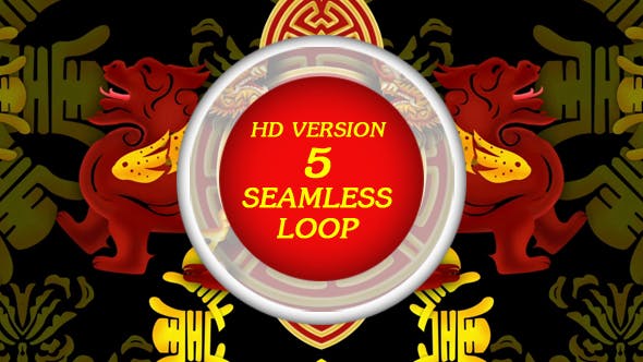 Lion Dance VJ Loop - Videohive Download 19762253