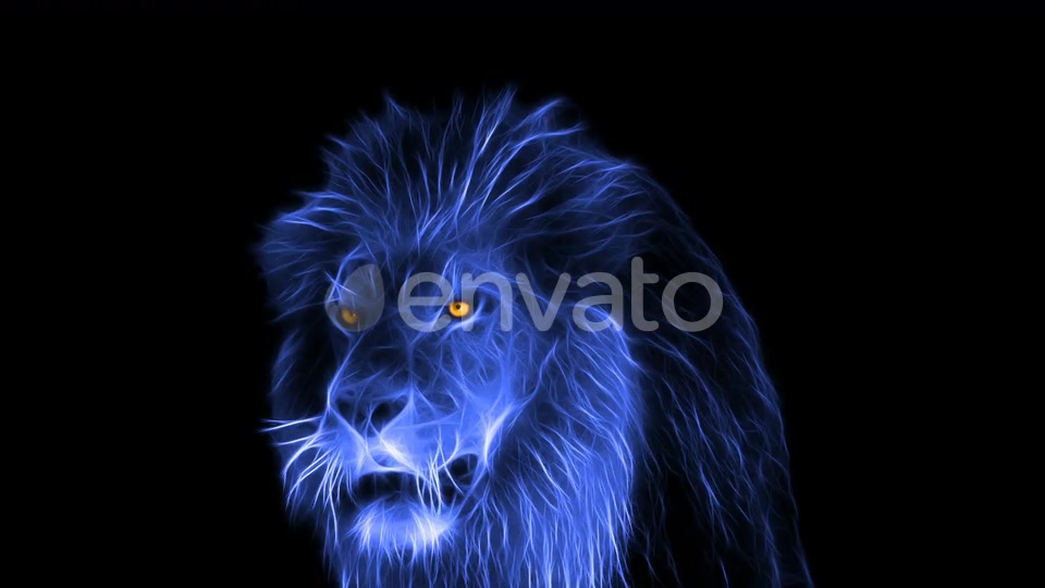 Lion Ghost 4K Videohive 23708897 Motion Graphics Image 3