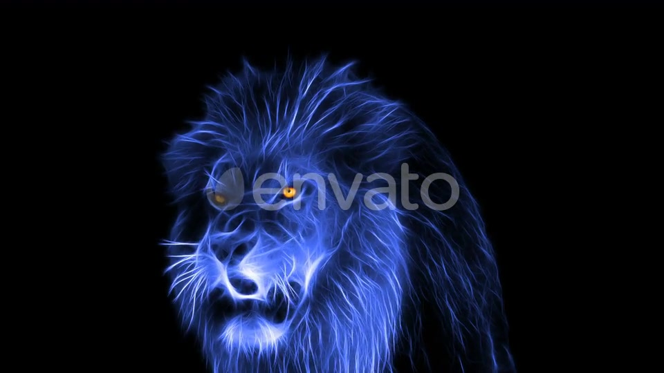 Lion Ghost 4K Videohive 23708897 Motion Graphics Image 4