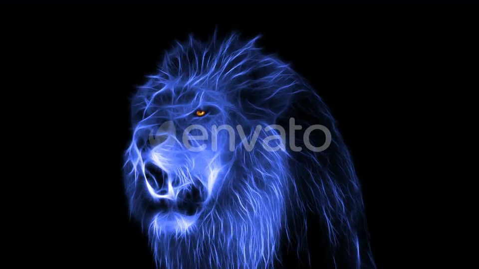 Lion Ghost 4K Videohive 23708897 Motion Graphics Image 5