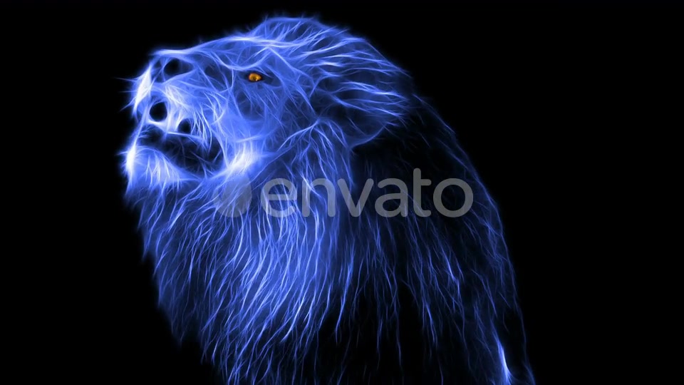 Lion Ghost 4K Videohive 23708897 Motion Graphics Image 6