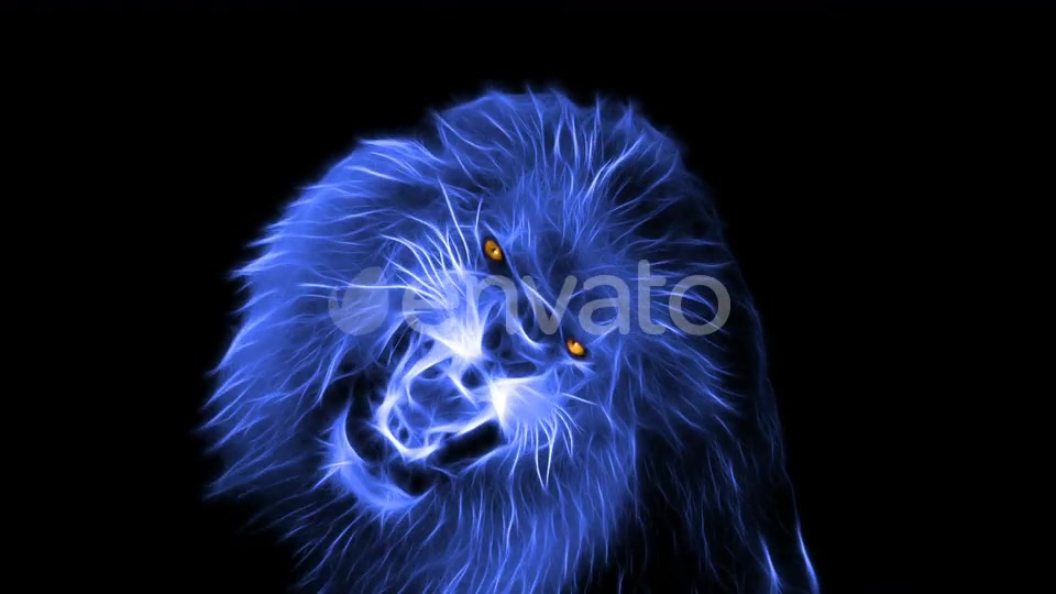 Lion Ghost 4K Videohive 23708897 Motion Graphics Image 7
