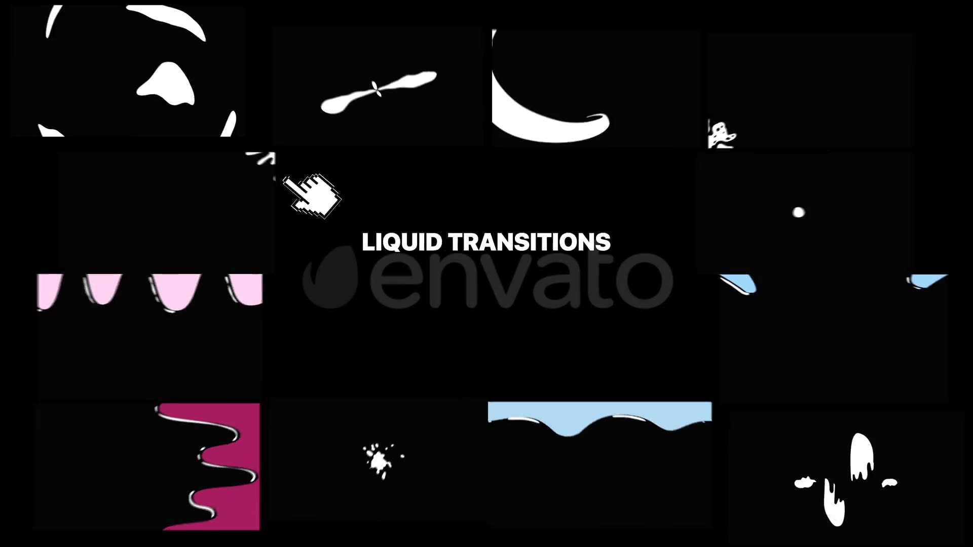 Liquid Motion Transitions Pack | Motion Graphics Pack Videohive 22370311 Motion Graphics Image 2