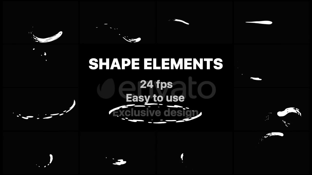 Liquid Shape Elements | Motion Graphics Pack Videohive 21610834 Motion Graphics Image 2