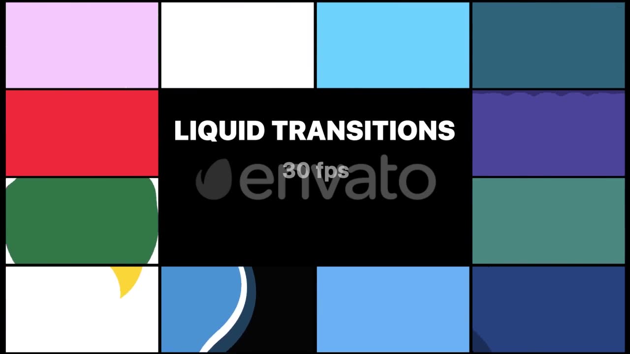 Liquid Transitions | Motion Graphics Pack Videohive 21525133 Motion Graphics Image 2