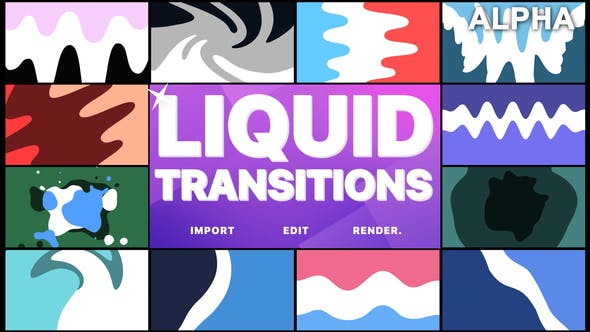 Liquid Transitions | Motion Graphics Pack - Download 21525133 Videohive