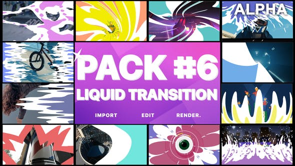 Liquid Transitions Pack 06 | Motion Graphics Pack - 23503291 Videohive Download