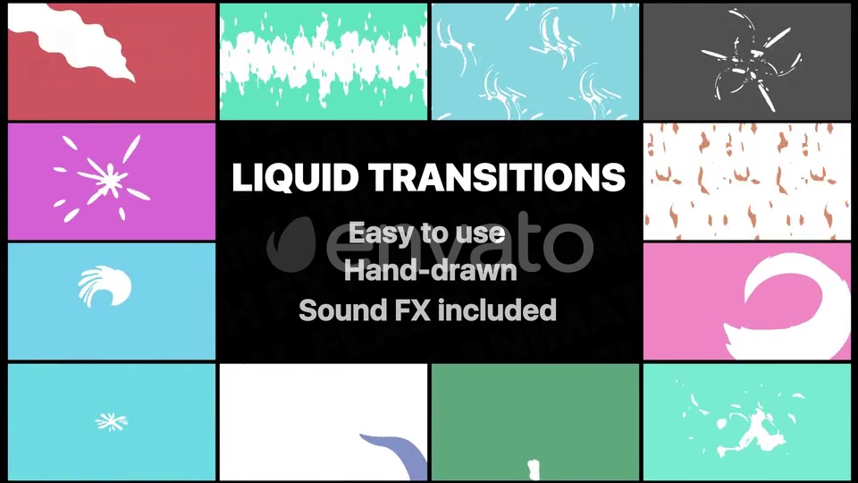 Liquid Transitions Pack | Motion Graphics Pack Videohive 22776105 Motion Graphics Image 3