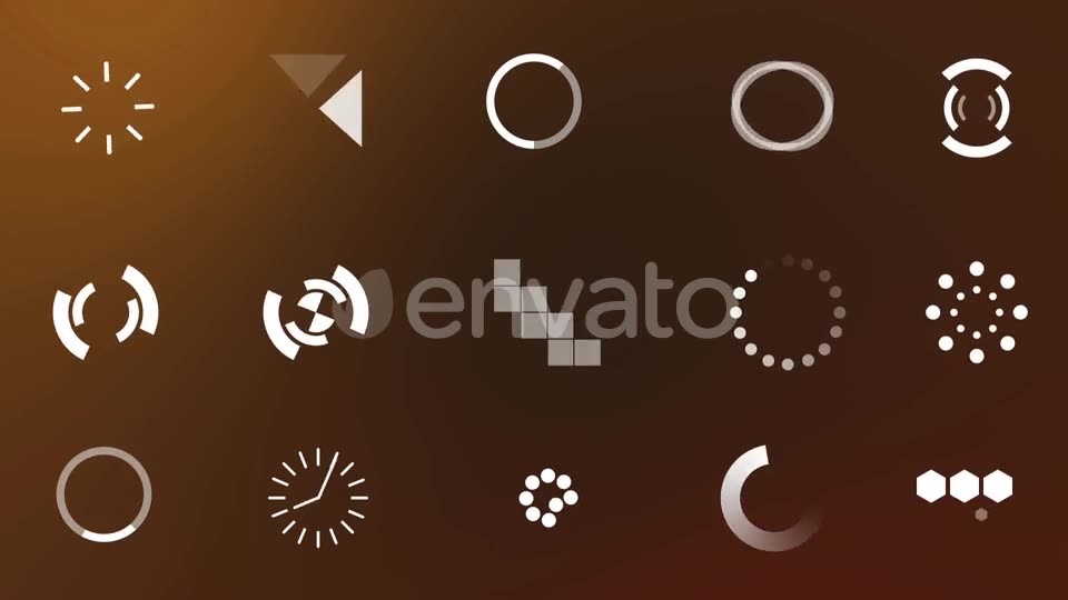 Loading Icon Pack Videohive 23171220 Motion Graphics Image 2