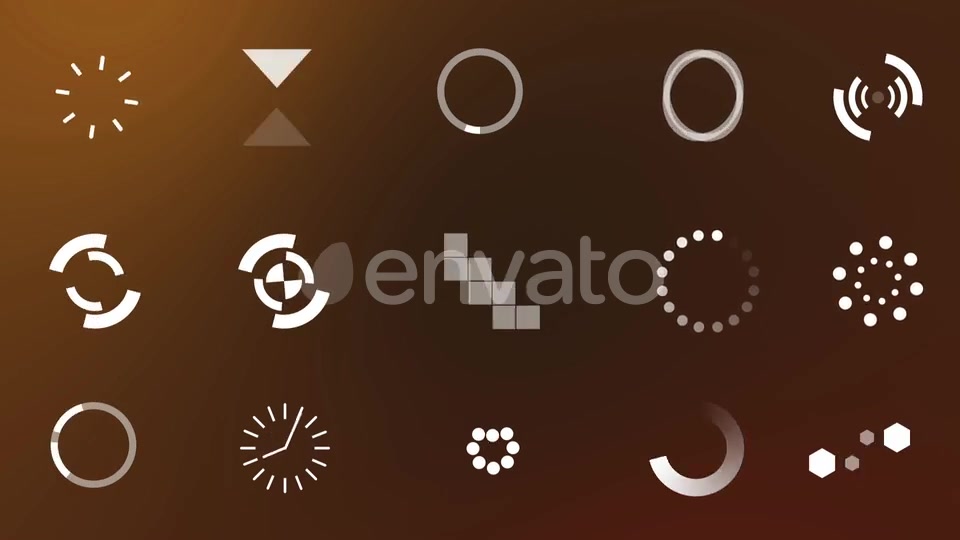 Loading Icon Pack Videohive 23171220 Motion Graphics Image 3