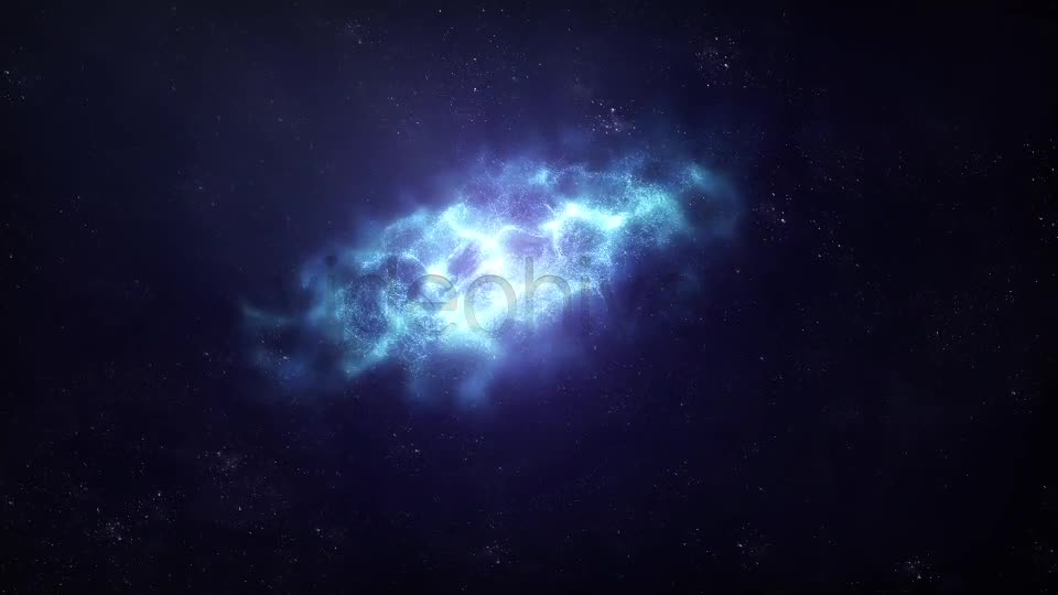 Lonely Blue Galaxy in Space Videohive 8552047 Motion Graphics Image 1