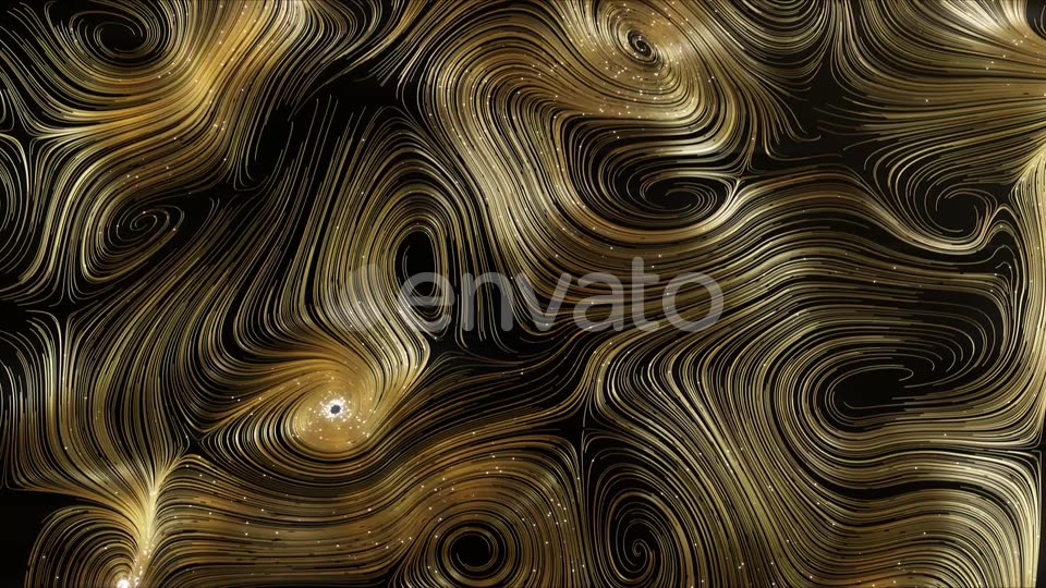 Loop Abstract Gold Round Network Background Videohive 23249618 Motion Graphics Image 3