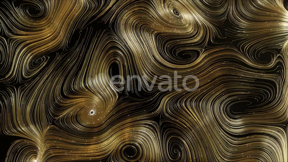 Loop Abstract Gold Round Network Background Videohive 23249618 Motion Graphics Image 5