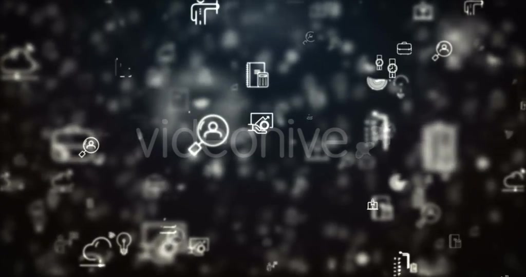 Loop Moved Business Icons Background Videohive 21426667 Motion Graphics Image 11