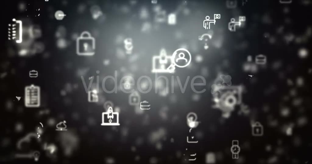 Loop Moved Business Icons Background Videohive 21426667 Motion Graphics Image 2