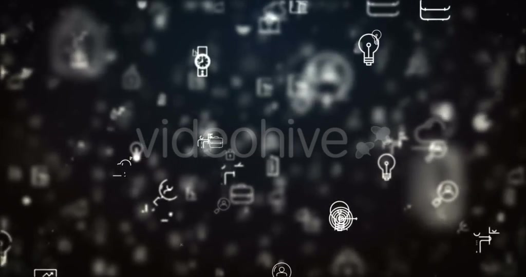 Loop Moved Business Icons Background Videohive 21426667 Motion Graphics Image 3